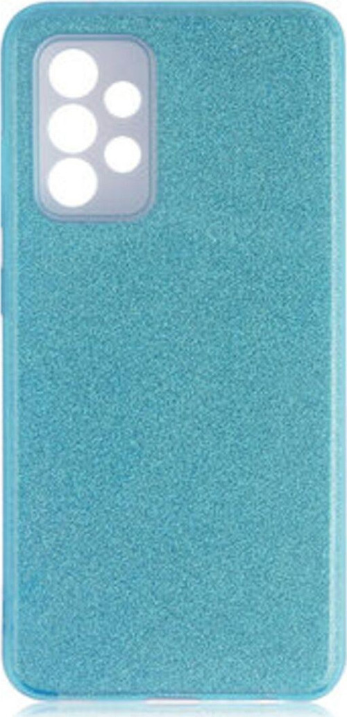 Samsung Galaxy A52 Simli Ve Parlak Şık Shining Premium Silikon Kılıf