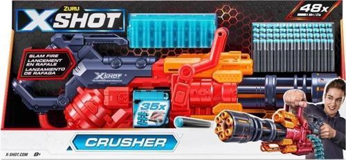 36382 Zuru X-Shot Silah Sünger Atan Excel-Crusher 48 Mermi -Sunman