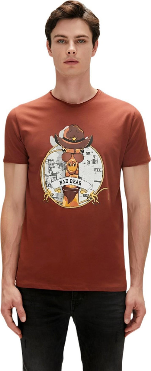 23.01.07.036-C122 Giraffe Erkek T-Shirt
