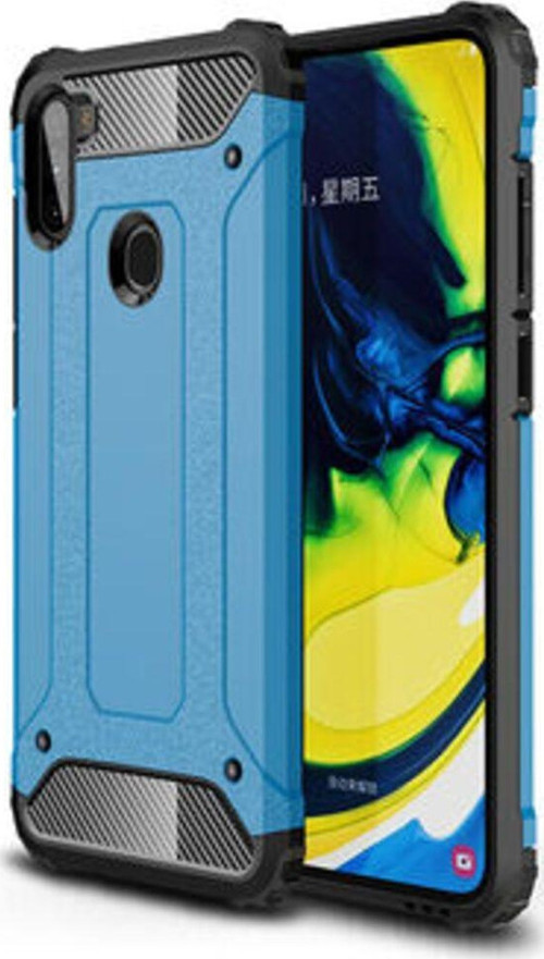 Samsung Galaxy M11 Tam Koruma Sağlayan Çift Katmanlı Crash Premium Sert Silikon Kılıf