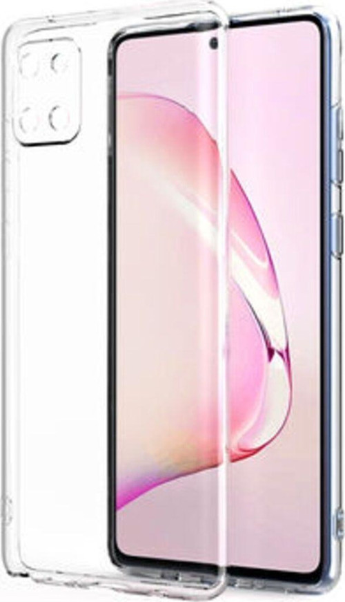 Samsung Galaxy A81 Kamera Korumalı Şeffaf Sheer Premium Silikon Kılıf