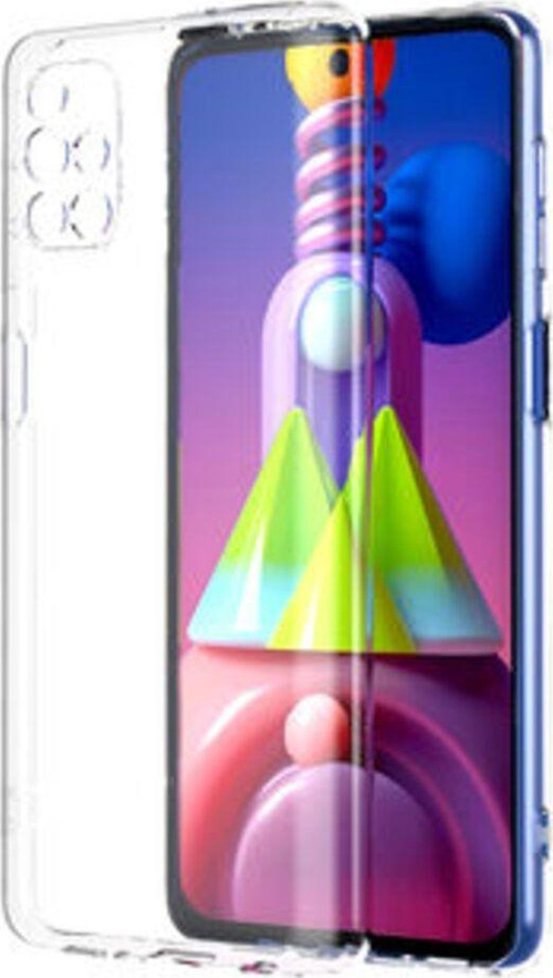 Samsung Galaxy M31S Kamera Korumalı Şeffaf Sheer Premium Silikon Kılıf