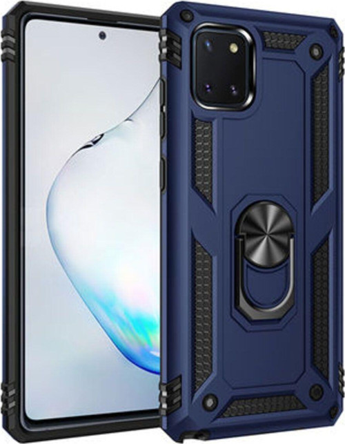 Samsung Galaxy Note 10 Lite Çift Katmanlı Ve Yüzüklü Tam Koruma Vega Premium Kılıf