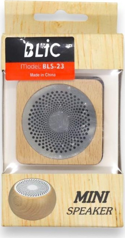 BLS-23 BLİC WOOD KARE MİNİ SPEAKER