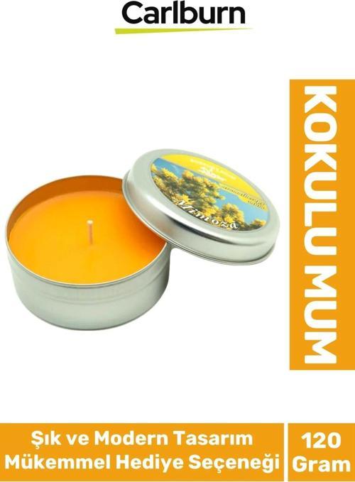 Özel Üretim Aromaterapi Arınma Huzur Meditasyon Yoga Esans Dekoratif Mum Oda Kokusu 120G Teneke Kutu