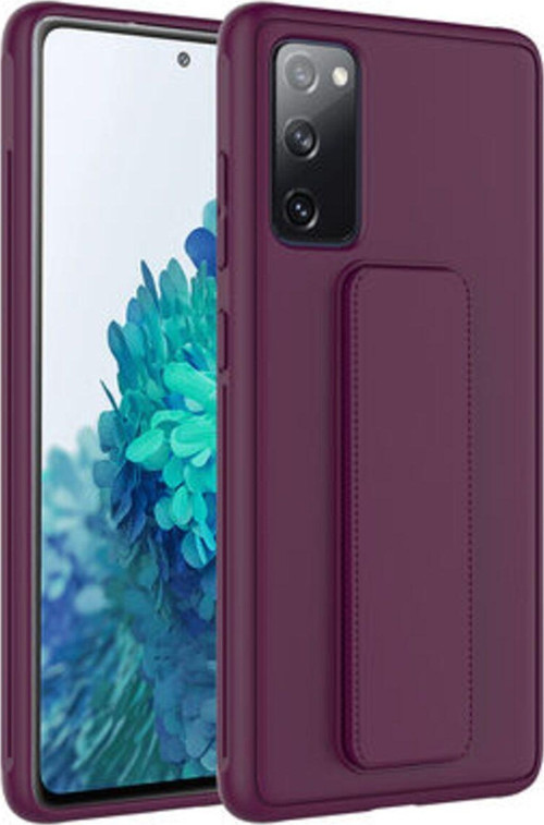 Samsung Galaxy S20 Fe Kılıf Şık Ve Stantlı Qstand Premium Kapak