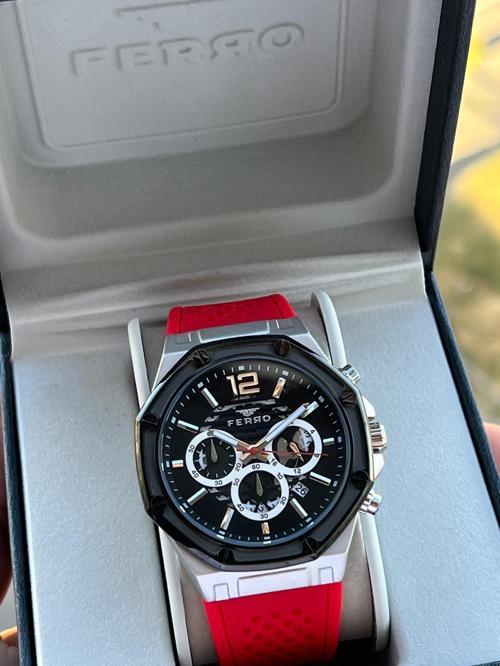 Silikon Kordon İç Fonksiyonları Aktif 30 Mt Suya Dayanıklı Erkek Kol Saati EFM.31398-J8