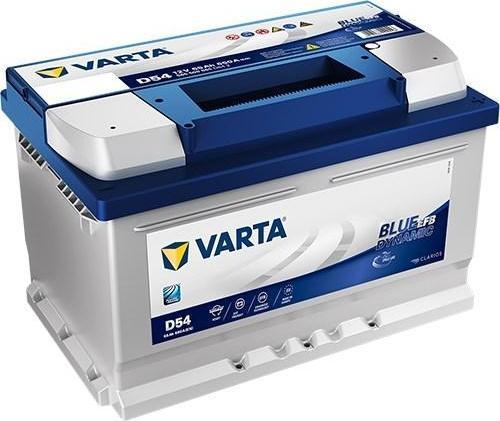 D54 12V 65 Ah 650A EFB Start-Stop Blue Dynamic Akü (Üretim Yılı: 2023) - Eski Akü İadesiz