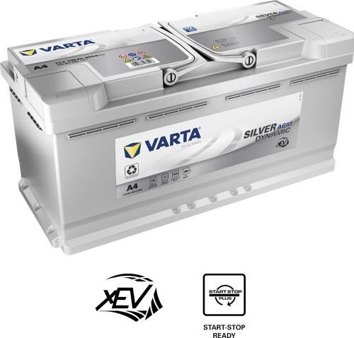 H15 12V 105 Ah 950A AGM Start-Stop Silver Dynamic Akü (Üretim Yılı: 2023) - Eski Akü İadesiz
