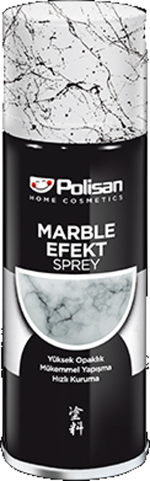 ÖZEL AMAÇLI SPREY MERMER MARBLE EFEKT BOYA SİYAH 200ML