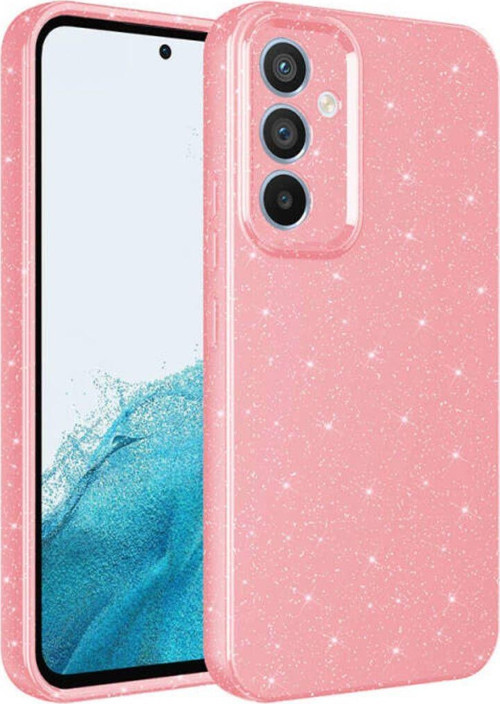 Samsung Galaxy S24 Kılıf Kamera Korumalı Simli Lüks Koton Kapak