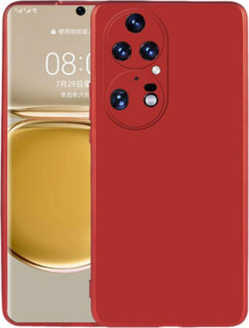 Huawei P50 Pro İçin Esnek Ve Şık Soft Premier Silikon Kılıf