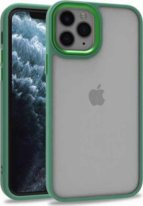 İphone 11 Pro Max Şık Görünümlü Ve Arkası Şeffaf Flora Premium Kılıf