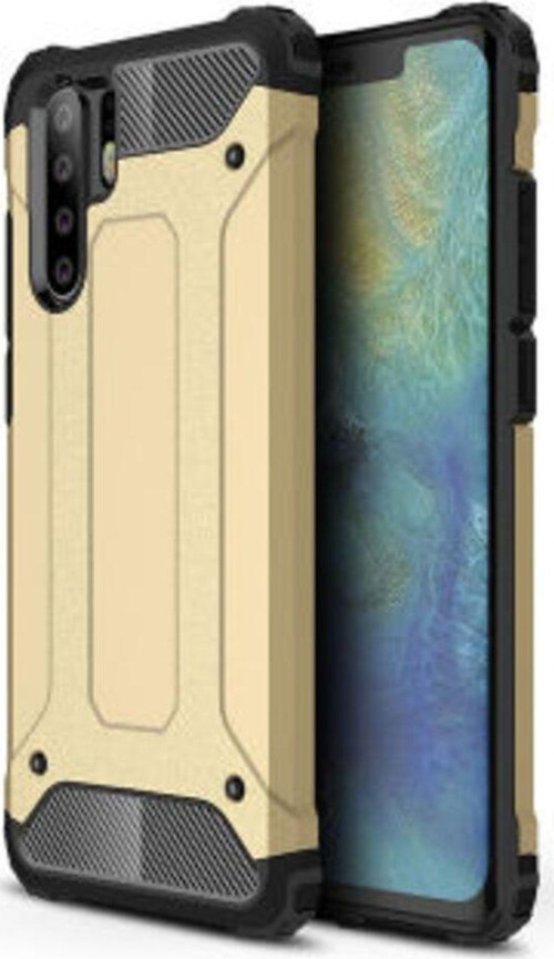Huawei P30 Pro Tam Koruma Sağlayan Çift Katmanlı Crash Premium Sert Silikon Kılıf