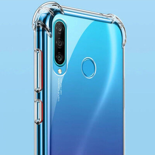Huawei P40 Lite E Köşe Korumalı Şeffaf Jelly Premium Silikon Kılıf