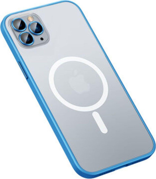 İphone 11 Pro Max Kılıf Magsafe Özellikli Şık Mokka Wireless Kapak