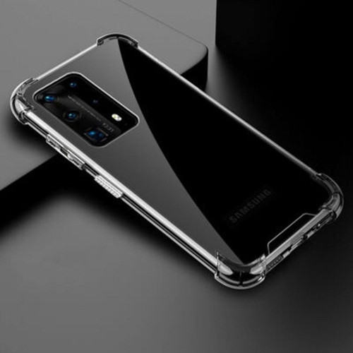 Huawei P40 Pro Köşe Korumalı Şeffaf Jelly Premium Silikon Kılıf
