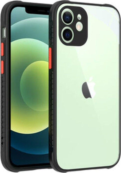 İphone 12 Kamera Korumalı Ve Şık Tasarımlı Kaff Premium Sert Silikon Kılıf