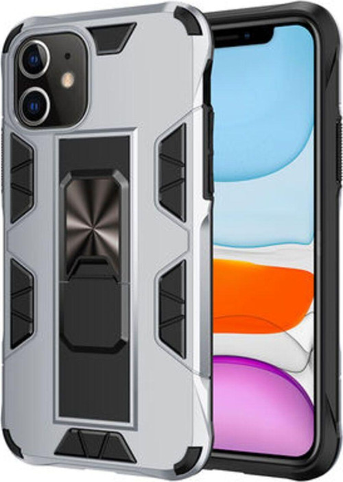 İphone 11 Stantlı Ve Tam Koruma Sağlayan Şık Volve Premium Sert Silikon Kılıf
