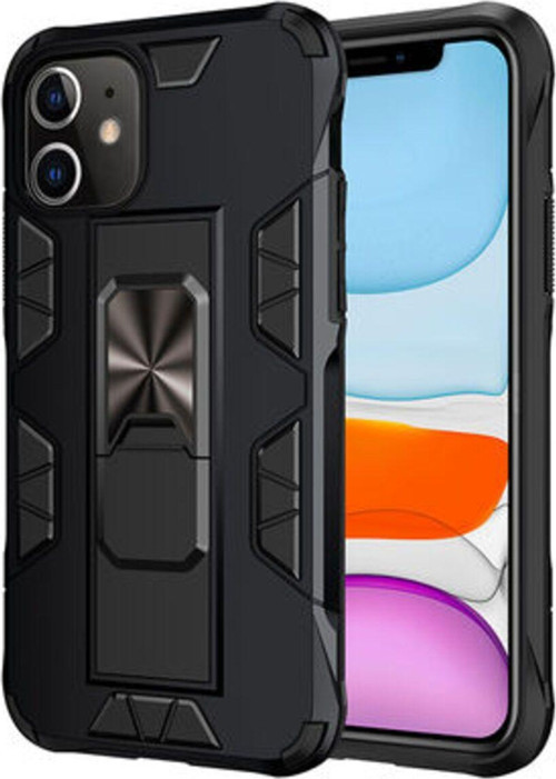 İphone 11 Stantlı Ve Tam Koruma Sağlayan Şık Volve Premium Sert Silikon Kılıf
