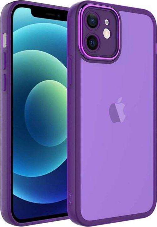 İphone 12 Kılıf Kamera Korumalı Transparan Post Kapak