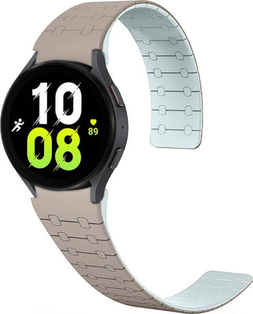 Galaxy Watch 5 40Mm Krd-111 20Mm Çizgili Desenli Silikon Kordon