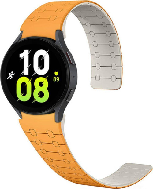Galaxy Watch 5 40Mm Krd-111 20Mm Çizgili Desenli Silikon Kordon