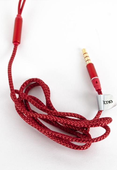 Rock R2 Kablolu Mikrofonlu Kulaklık Kırmızı