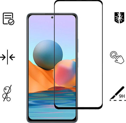 Redmi Note 9 Esnek Ekranı Tam Kaplayan 9H Mat Kobra Ekran Koruyucu