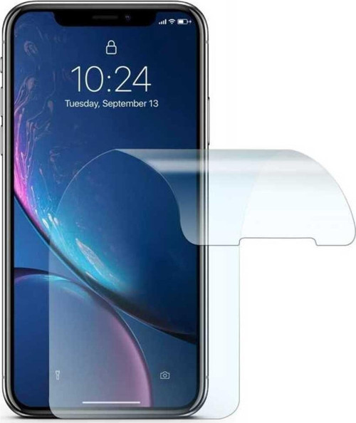 Redmi Note 6 Pro Ekran Koruyucu Esnek Yapılı Blue Nano Kırılmaz Cam