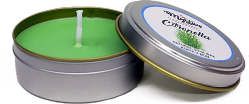 Soya Wax Mum Kokulu Tenekede Citronella