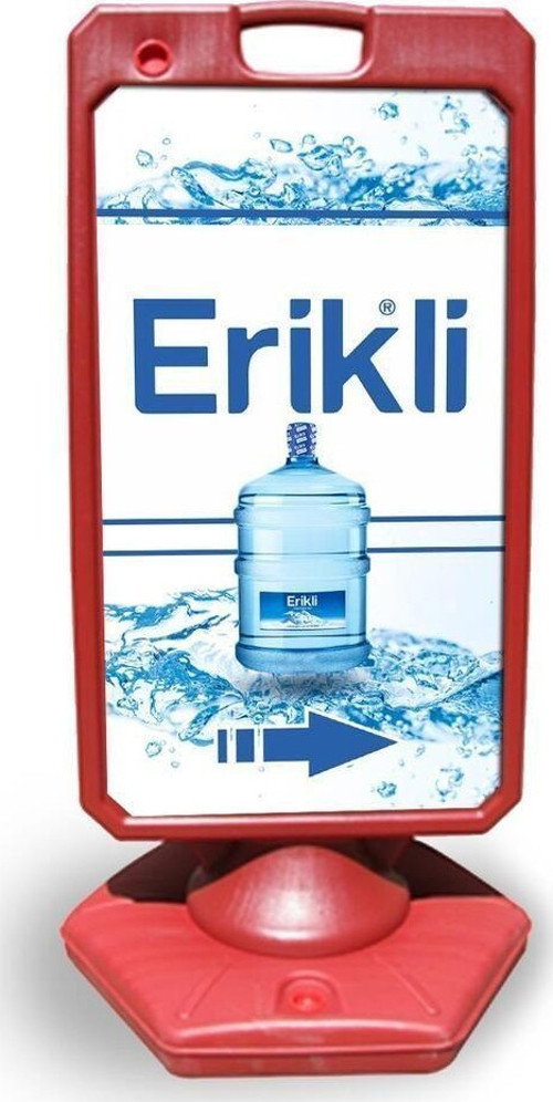 Erikli Reklam Ve Yönlendirme Uyari Dubasi A Tabela Kırmızı