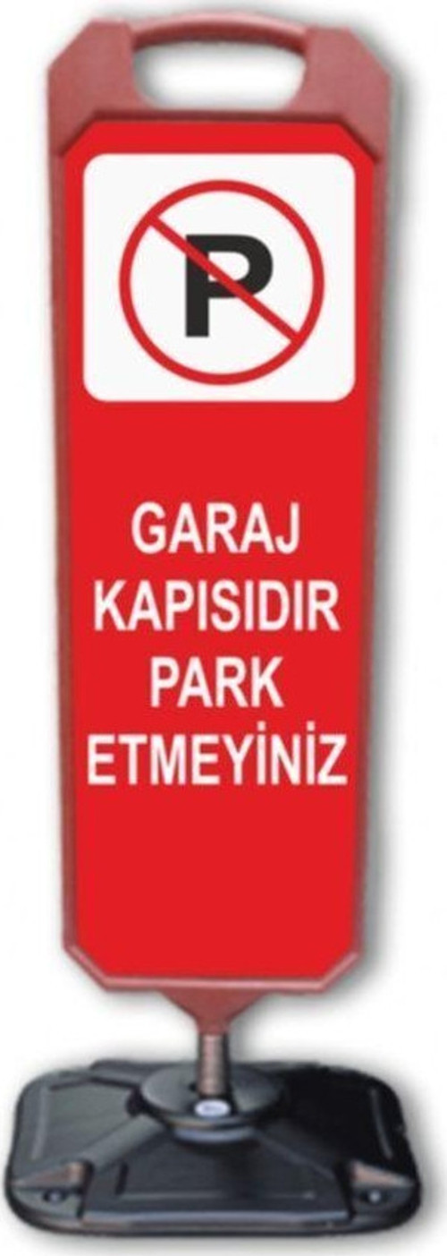 Garaj Kapısıdır Park Edilmez Dubası Çif Taraflı Baskılıdır