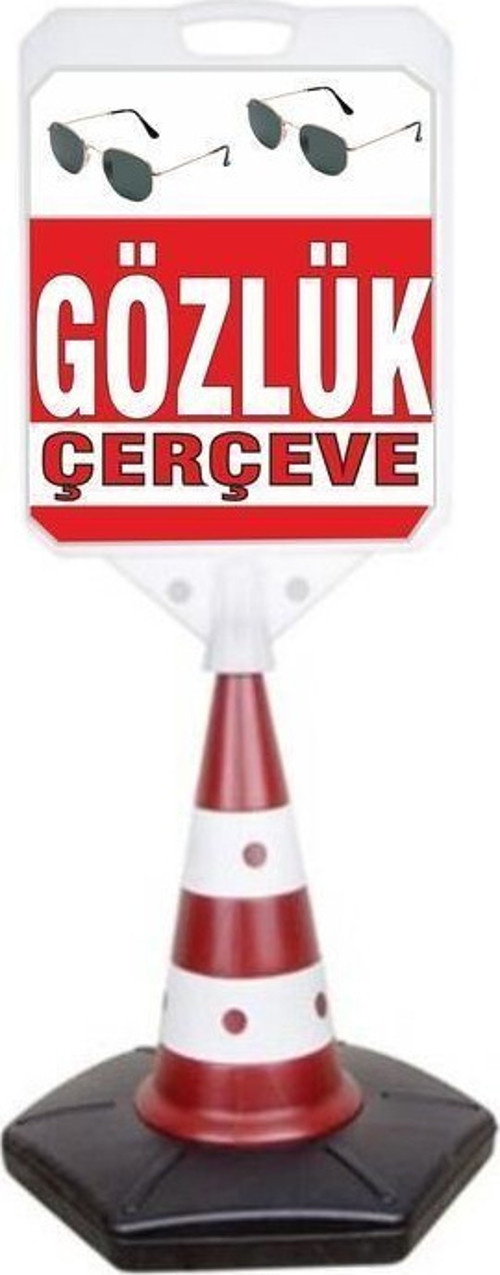 Gözlük Temalı Reklam Ve Uyarı Dubası 1 Adet