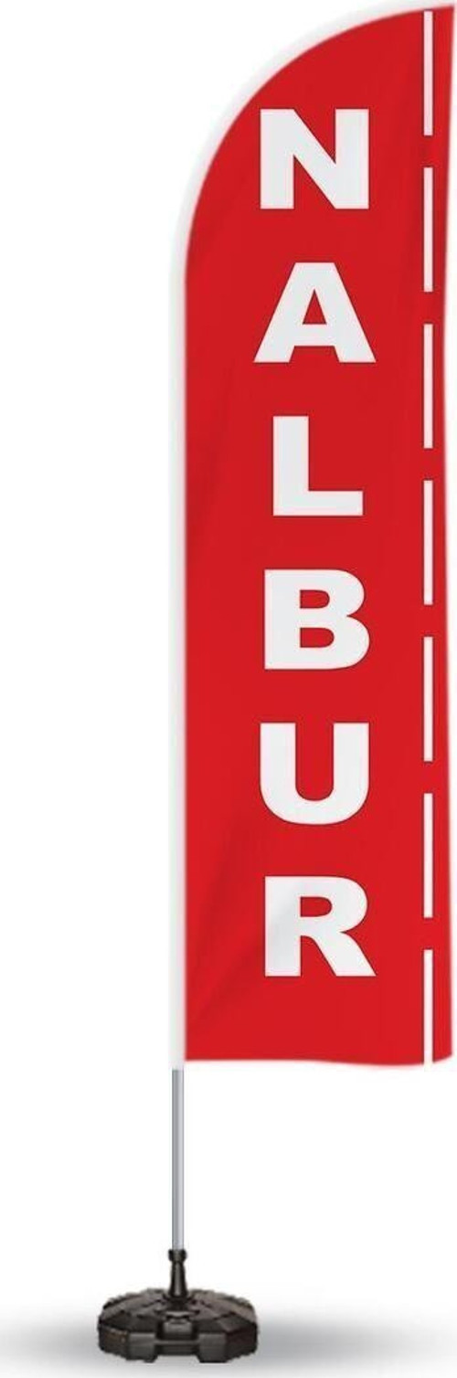 Nalbur Yönlendirme Tanıtım Ve Reklam Yelken Bayragı