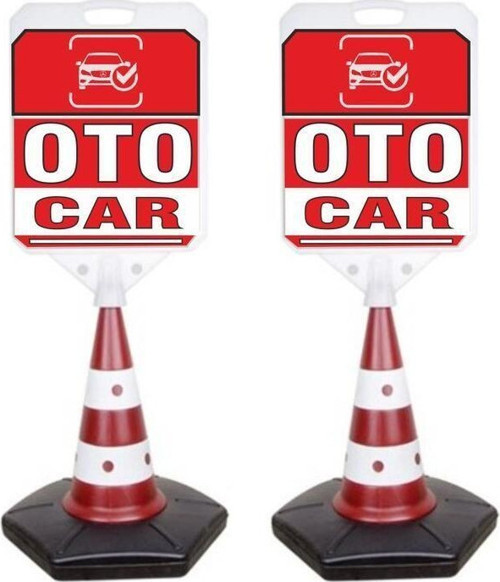 Otocar Temalı Reklam Ve Uyarı Dubası 2 Adet