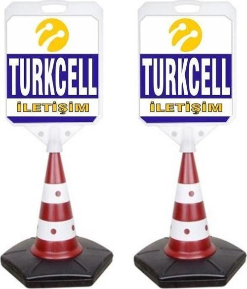 Turkcell Iletişim Temalı Reklam Ve Uyarı Dubası 2 Adet