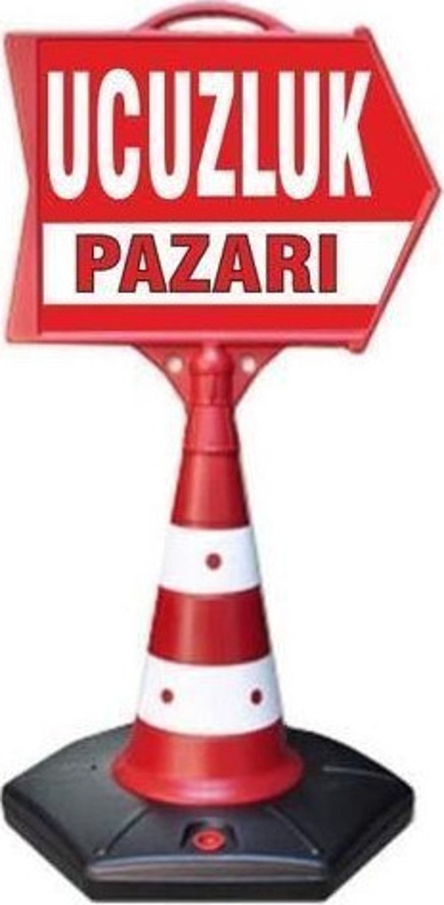 Ucuzluk Temalı Uyarı Ve Yönlendirme Ok Dubası