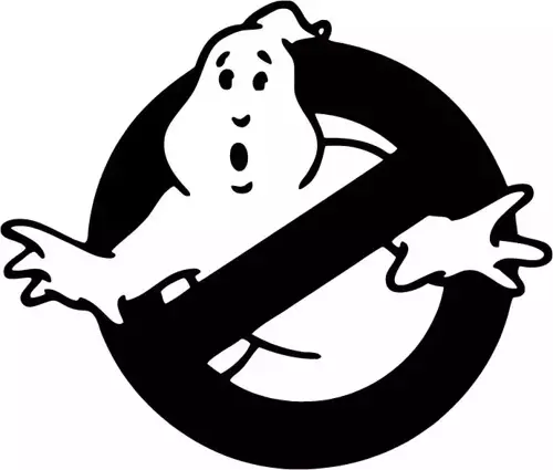 Ghost Busters Sticker (Oto-Motor-Laptop-Duvar-Dekor) 10 x 8 cm