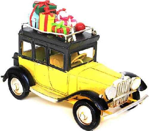 Dekoratif Metal Araba