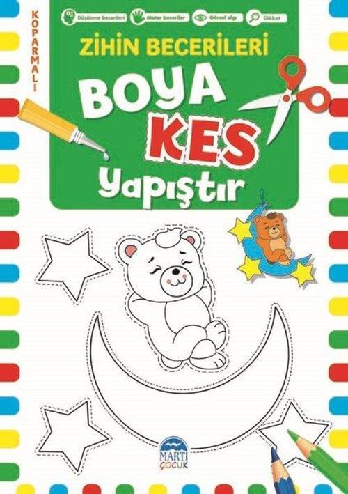Zihin Becerileri - Boya Kes Yapıştır - 6 Yaş