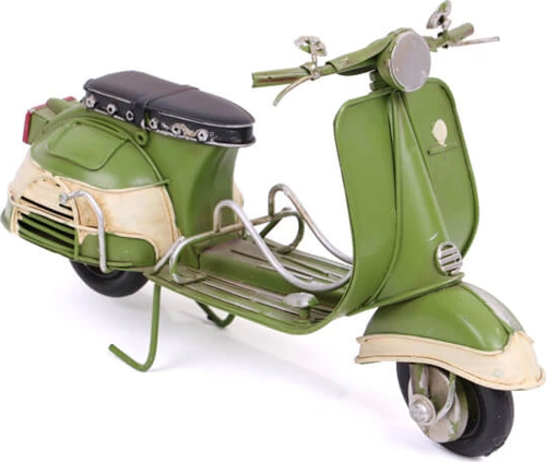 Dekoratif Metal Scooter