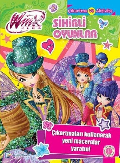 Winx Club Sihirli Oyunlar-Çıkartma ve Aktivite