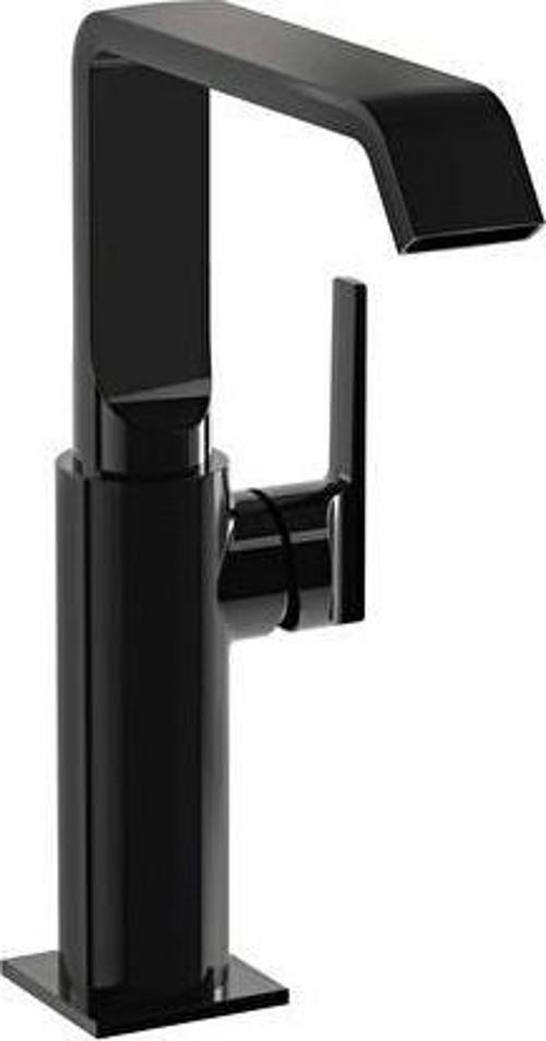 Yeni Suit Lavabo Bat. (Yandan Yüksek) Parlak Siyah A4276539 Lavabo Bataryası