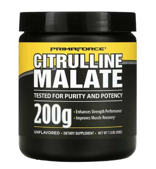 Swanson Primaforce L-Citrulline Malate Powder, Unflavored Pre Workout Supplement, 200 Grams - Non-Gmo.Usa.3