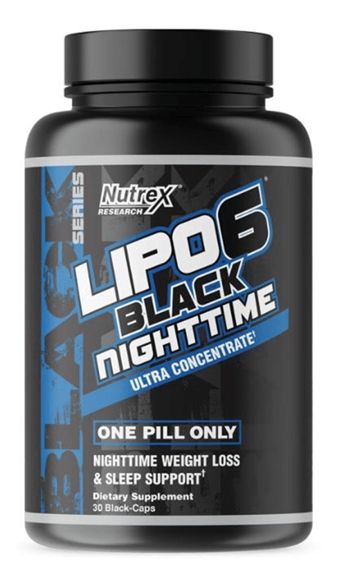 Lipo-6 Black Nighttime Ultra Concentrate 30 Capsules.Usa Version 3538