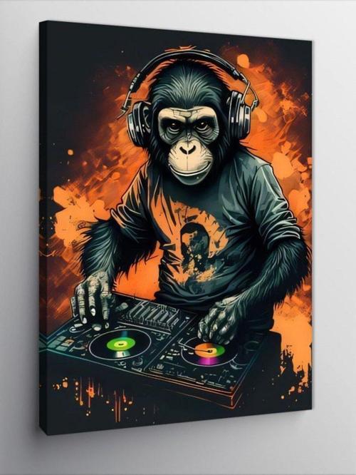 Kanvas Tablo Dj Maymun