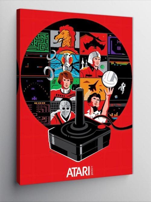 Kanvas Tablo Atari Posteri