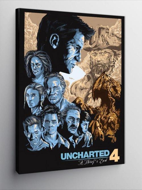 Kanvas Tablo Uncharted 4 Bir Hırsızın Sonu