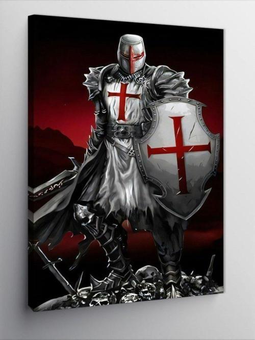 Kanvas Tablo Şövalye